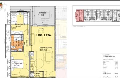 Vente Programme neuf 60m² 3 pièces Remire Montjoli