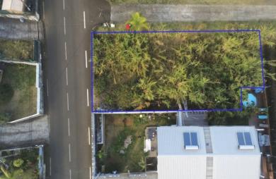 Vente Terrain 385m&sup2; Le Tampon