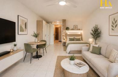 Vente Appartement 29m² 1 pièce Saint Gilles les Bains