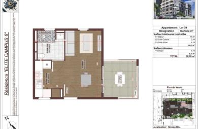 Vente Appartement 28m&sup2; 1 pièce Le Tampon