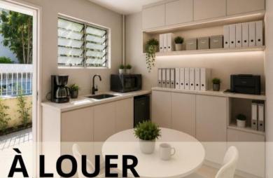 Location Bureaux 75m&sup2; 4 pièces Saint-Pierre