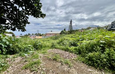 SAINT PIERRE 97410 - PARCELLE PLANE - FORT POTENTIEL - PROCHE DE TOUT