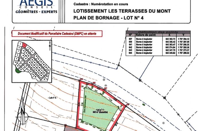 Vente Terrain 97129