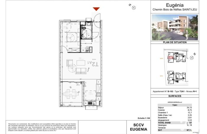 Vente Appartement 97424