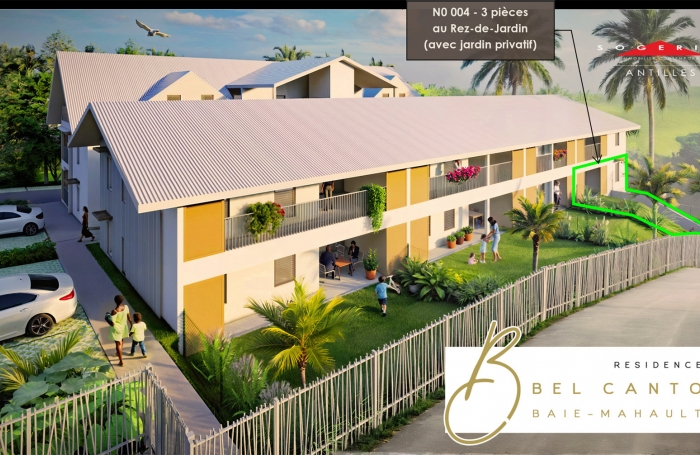 Appartement 3 pièces soigné - avec jardin privatif