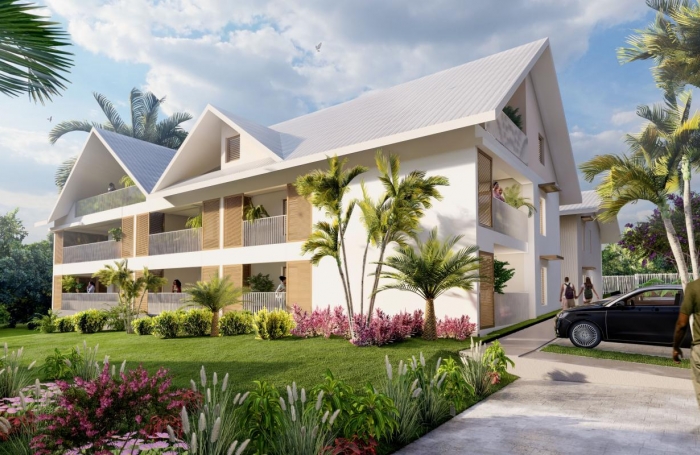 Vente Appartement 44.85m&sup2; 1 pièce Baie Mahault