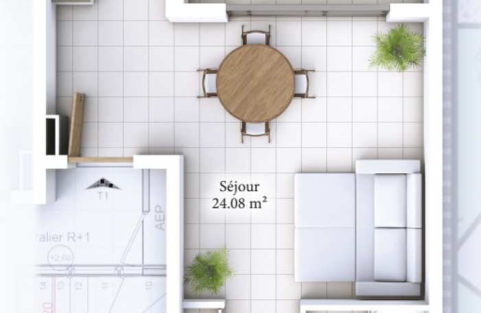 Nouvelle r&eacute;sidence DIAMANT, &agrave; Sainte Anne, quartier Gissac, du studio au 3 pi&egrave;ces.