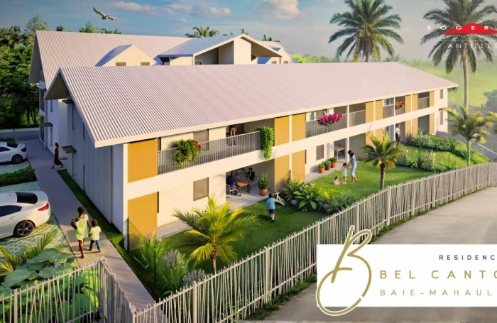 Vente Appartement 65.4m&sup2; 3 pièces Baie Mahault