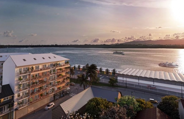 Vente Appartement 59.35m&sup2; 3 pièces Pointe-&agrave;-Pitre