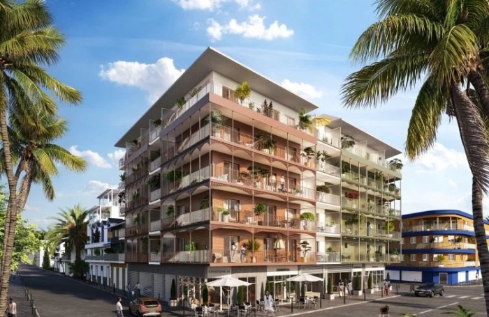 Vente Appartement 59.35m&sup2; 3 pièces Pointe-&agrave;-Pitre