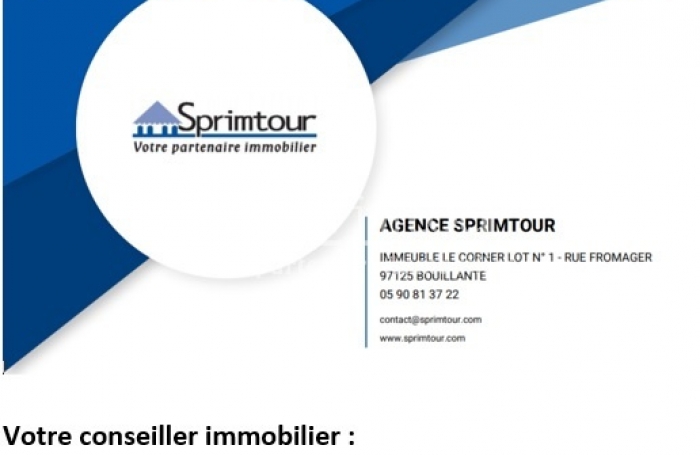 BOUILLANTE - Terrain de 2608 m2 - Bord de mer, plage &agrave; pied