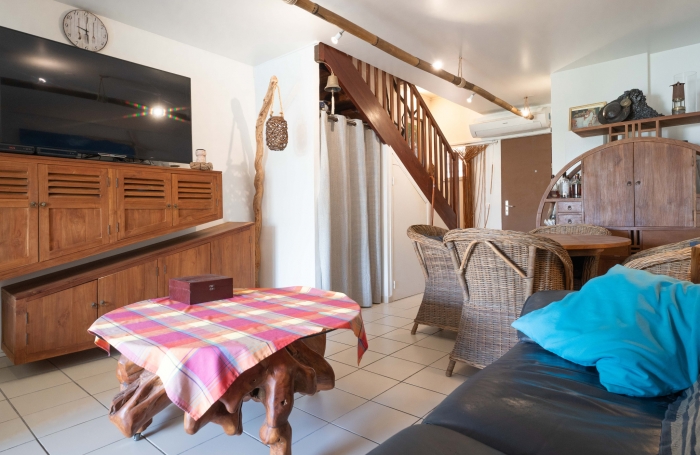 Beau T3 en duplex   Centre Marina, résidence sécurisée avec piscine