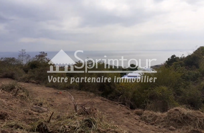 TERRAIN RARE - Vue mer panoramique - 2700 m2