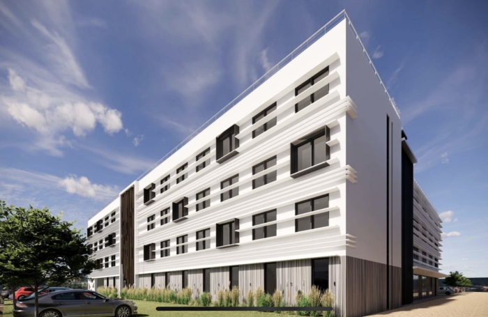 LOCAL COMMERCIAL DE 80 m2 AU RDC EMPLACEMENT PREMIUM ZAC DE DOTHEMARE IMMEUBLE VEGA