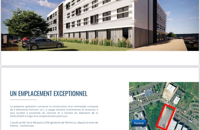 LOCAL COMMERCIAL DE 80 m2 AU RDC EMPLACEMENT PREMIUM ZAC DE DOTHEMARE IMMEUBLE VEGA