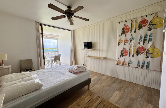 APPARTEMENT T1 VUE MER RESIDENCE AVEC PISCINE ET ACCES PLAGE BAS DU FORT