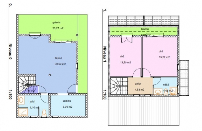 Vente Maison 86m&sup2; 3 pi&#232;ces Le Moule