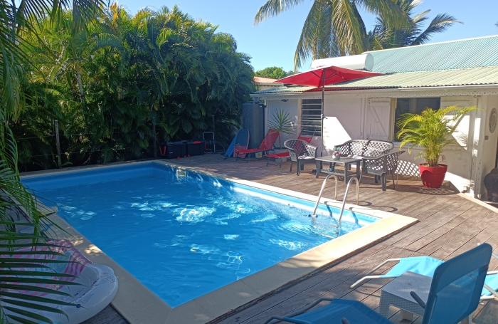 Villa F5 avec piscine à Saint françois