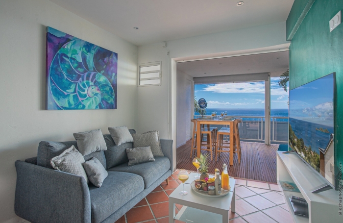 Bouillante Exceptionnel ensemble immobilier de 6 appartements avec Vue Imprenable sur la mer !