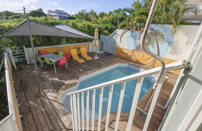 ✨ Villa familiale avec piscine, vue mer et accès plage à pied   Secteur prisé du Helleux, Sainte-Anne ✨