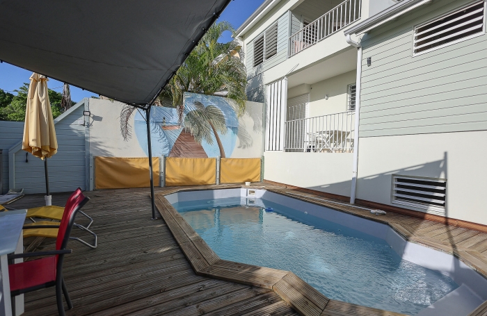 ✨ Villa familiale avec piscine, vue mer et accès plage à pied   Secteur prisé du Helleux, Sainte-Anne ✨