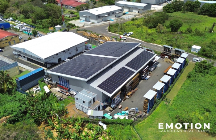 Entrep&ocirc;t 1 000 m2 - 3 485 m2 de Terrain