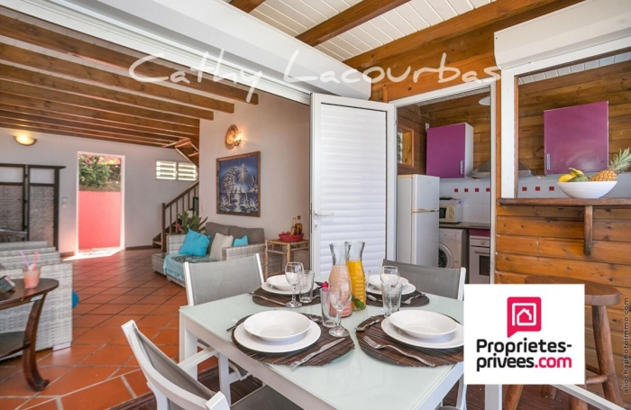 Vente Appartement 59m&sup2; 3 pièces Bouillante