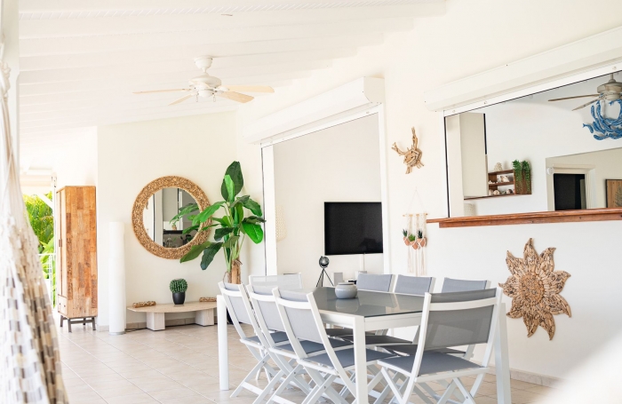 &Agrave; VENDRE VILLA F4 MEUBL&Eacute;E AVEC VUE PANORAMIQUE &Agrave; MARIE-GALANTE SUR UN TERRAIN DE 1456 M2