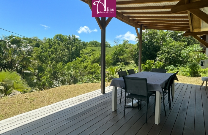&Agrave; VENDRE   Maison r&eacute;cente F4 avec vue d&eacute;gag&eacute;e   Mathurin, Le Gosier