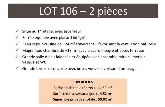 Appartement 2 pièces confortable - Belle terrasse - Adresse recherchée