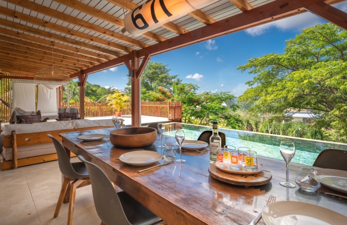 A Marie Galante villa d'exception, 3 chambres, 3 salles d'eau piscine et proximité plage