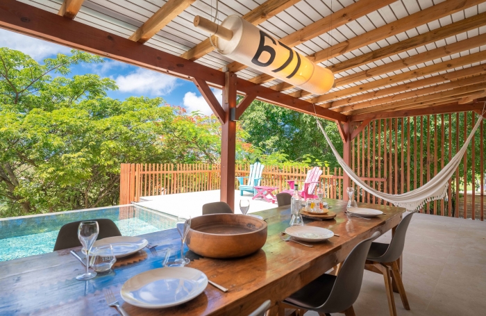 A Marie Galante villa d'exception, 3 chambres, 3 salles d'eau piscine et proximité plage