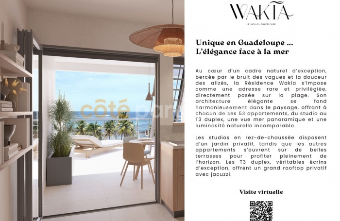 Vente Appartement 135.2m&sup2; 3 pi&egrave;ces Le Moule