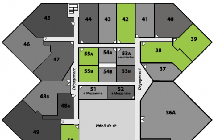 LOCAL COMMERCIAL LOT 42 IMMEUBLE ORLANDO ETAGE