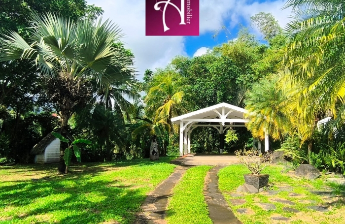 Location Villa F4 avec piscine &agrave; d&eacute;bordement Capesterre-Belle-Eau