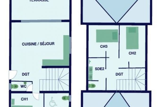 Villa T4 neuve de 89 m2