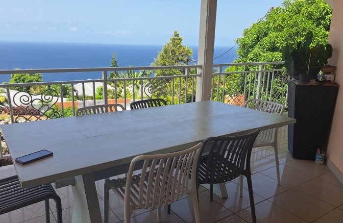 Villa familiale spacieuse avec grand jardin et vue mer.