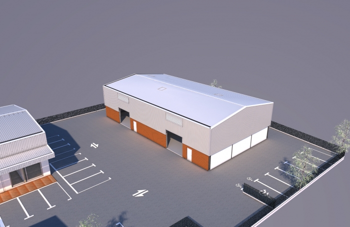 Bouillante, prochainement &agrave; louer dans la zone commerciale de Pigeon, entrep&ocirc;t de 492m2 (ou 2 x 246m2)