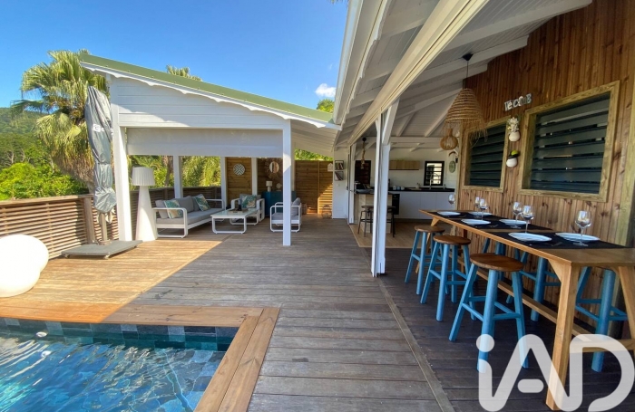 Vente Maison 90m&sup2; 4 pi&#232;ces Deshaies