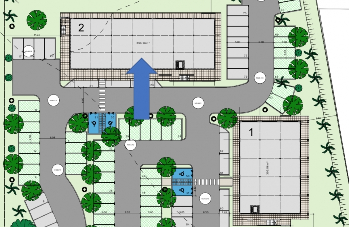 Locaux commerciaux &agrave; louer &agrave; Saint-Claude, secteur Belost - 100m2 minimum, livraison janvier 2026