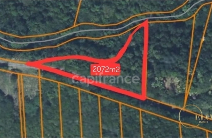 Vente Terrain 2072m&sup2; Bouillante