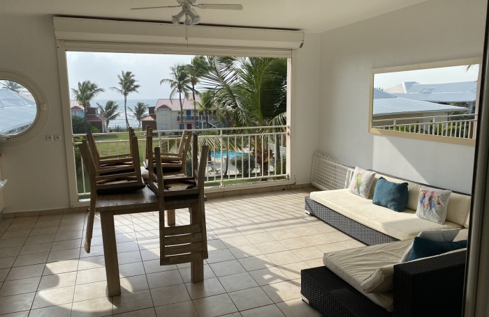 APPARTEMENT 2 PIECES D'ENVIRON 66 M2 SITUE DANS UNE RESIDENCE SECURISEE AVEC VUE MER