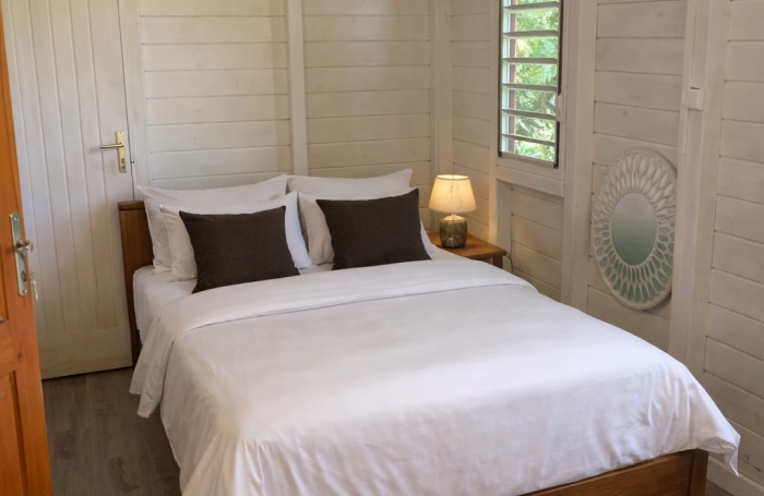 Bel appartement T3 avec terrasses et jardin   Petit-Bourg (Fontarabie)