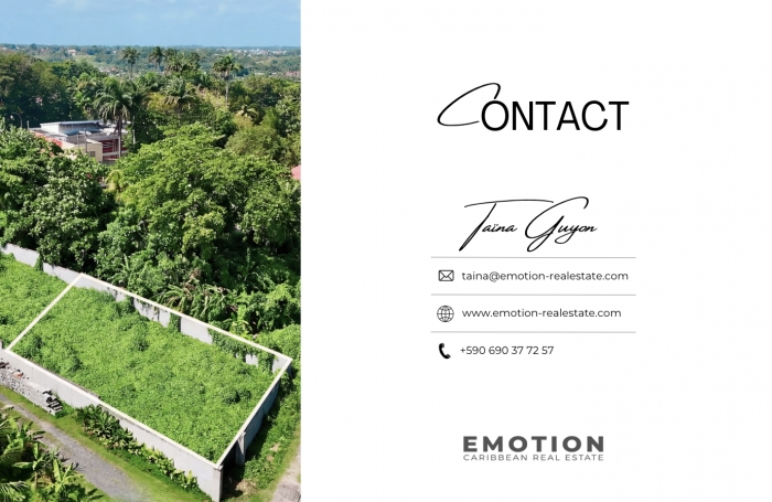 Terrain 500 m2 Mont&eacute;bello, Petit-Bourg &mdash; Nouveau mandat