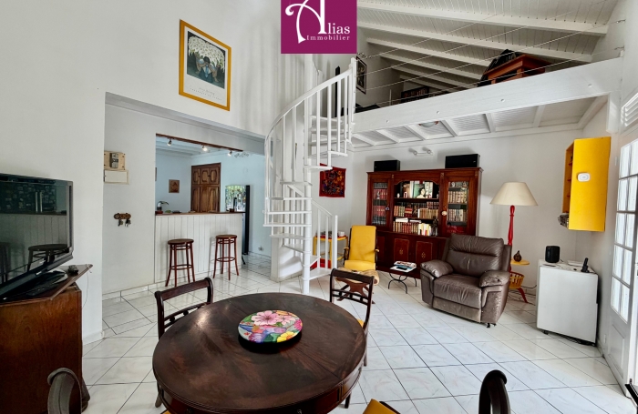 VENTE - Villa F6 cr&eacute;ole avec piscine et sous-sol am&eacute;nageable - secteur CRANE - LAMENTIN