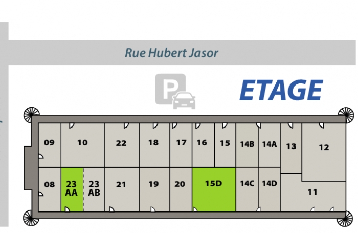 LOCAL COMMERCIAL  - 47m2 - JARRY 97122 BAIE-MAHAULT