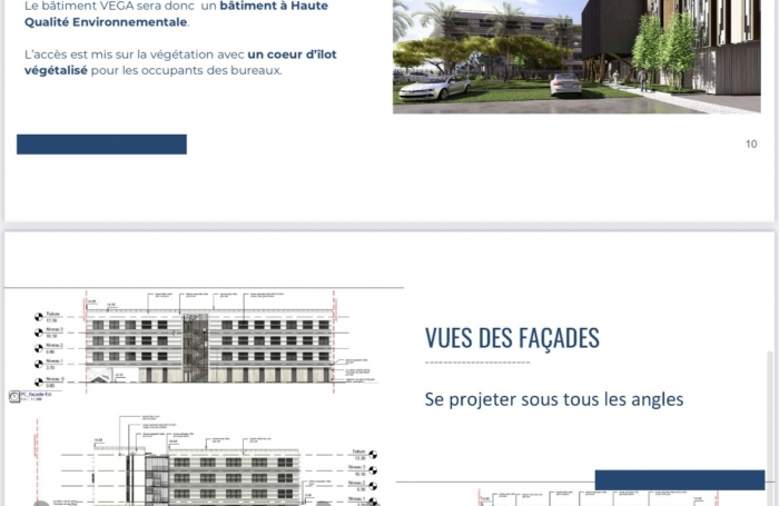 LOCAL COMMERCIAL DE91,57 m2 &agrave; l'&eacute;tage  EMPLACEMENT PREMIUM ZAC DE DOTHEMARE IMMEUBLE VEGA