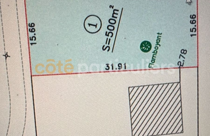 Vente Terrain 500m&sup2; Saint Fran&ccedil;ois