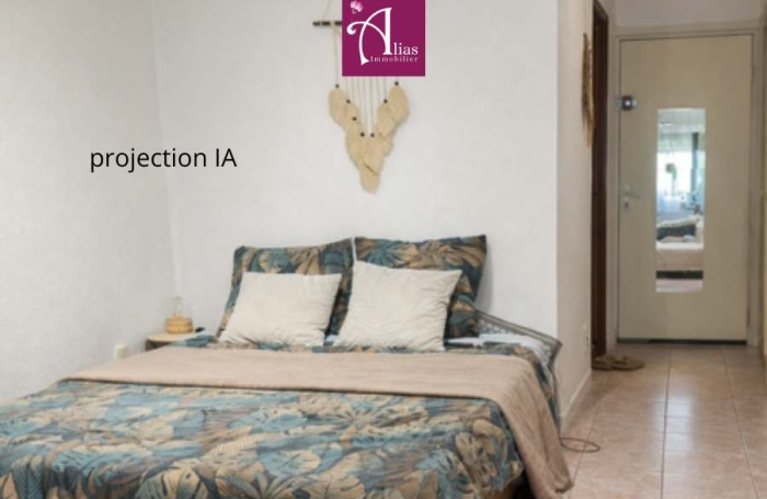 Studio &agrave; vendre Gosier Bas du Fort   27 m2   R&eacute;sidence s&eacute;curis&eacute;e avec piscine   Fort potentiel locatif