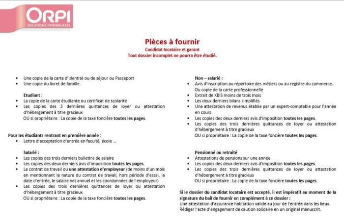 Location Appartement 30.07m&sup2; 2 pièces Saint Fran&ccedil;ois